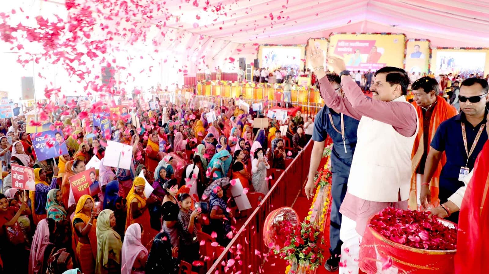 MP News: Ladli Behna Yojana, CM mohan yadav said Vande Mataram is a hymn to Mother India.