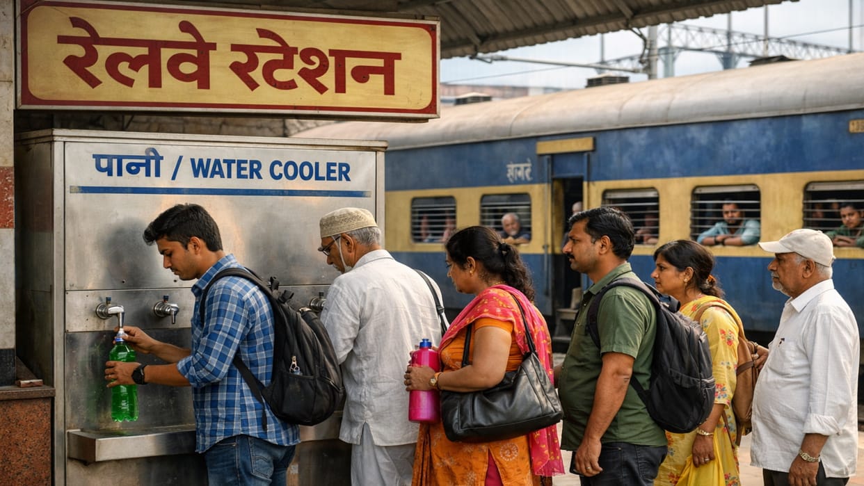 Cold water will now be available even at small stations in NCR, preparations have begun to install water cool