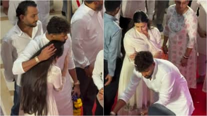 Asha Bhosle Funeral: late singer Granddaughter Zanai Bhosle wept inconsolably over the passing of grandmother