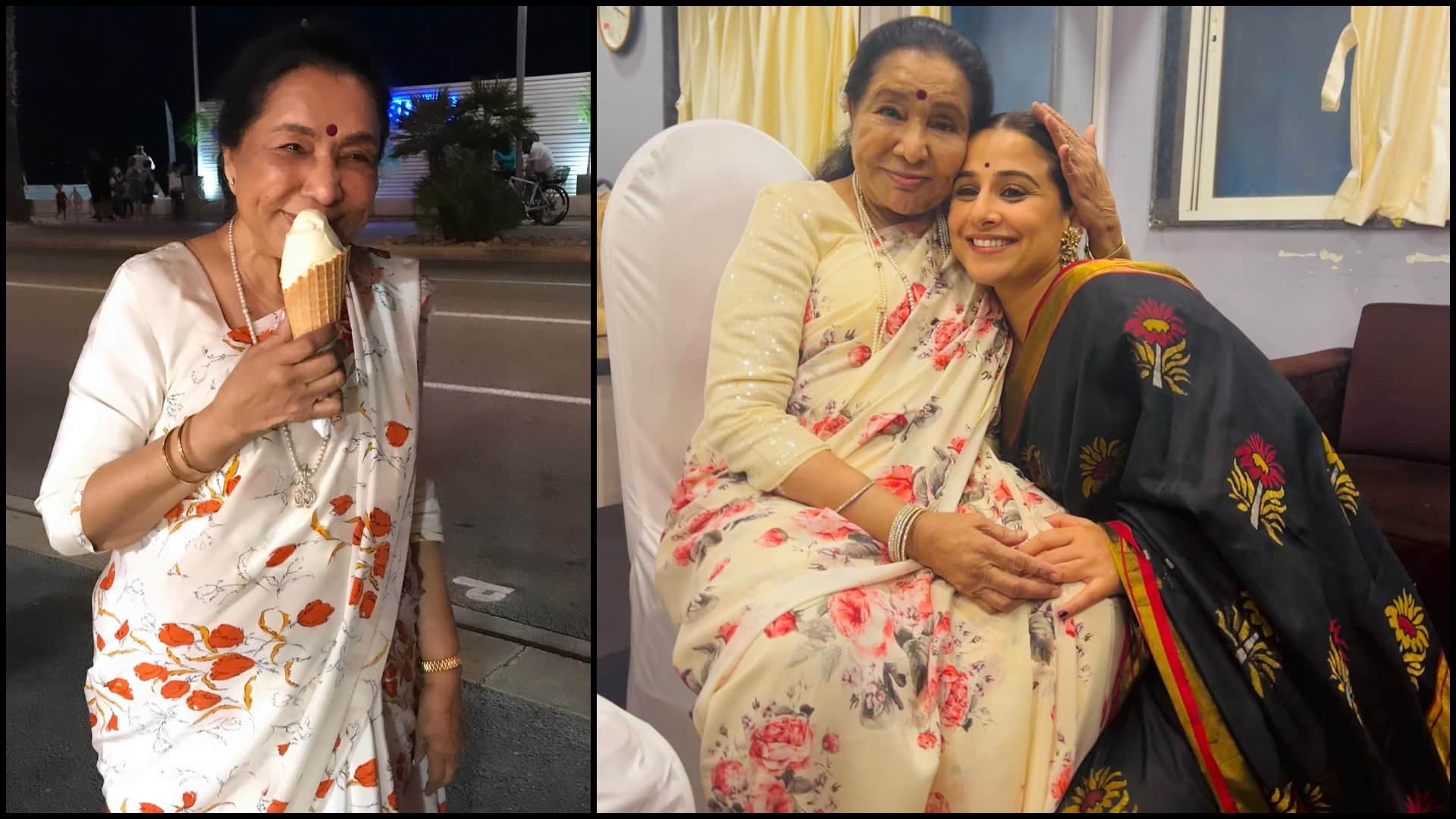 Asha Bhosle Saree Collection Iconic Looks Check Out Images