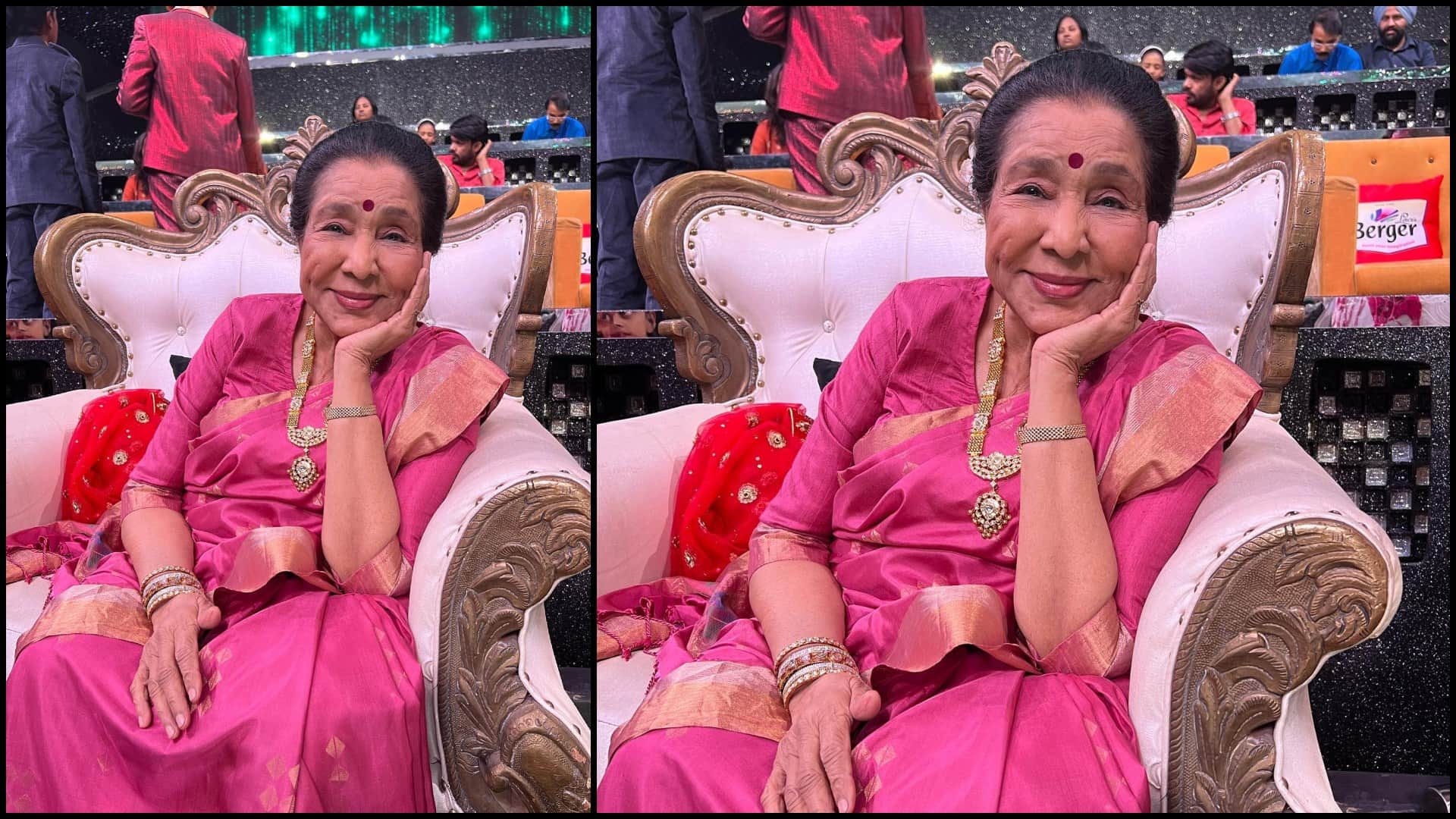 Asha Bhosle Saree Collection Iconic Looks Check Out Images