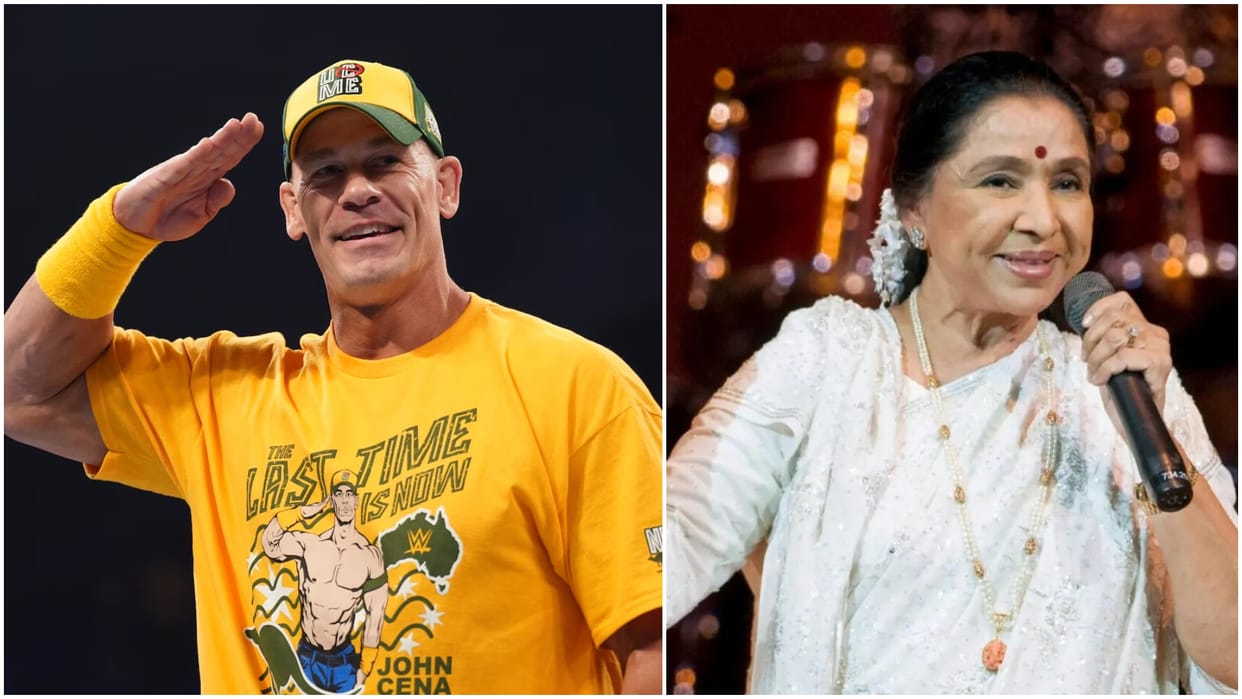 WWE Icon John Cena Pays Tribute To Legendary Singer Asha Bhosle On Her Demise Fans Gratitude to Him