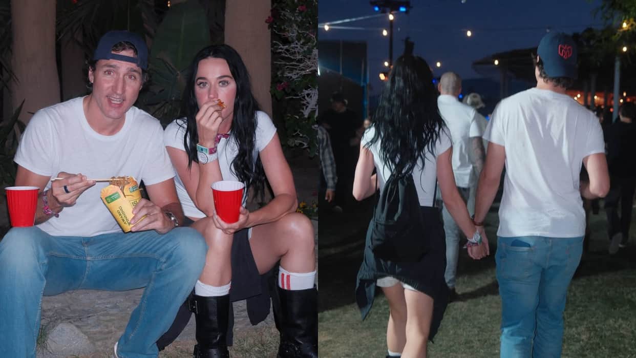 Katy Perry And Justin Trudeau Enjoys Together At Coachella With The Singer Joke About Justin Stealing The Lime