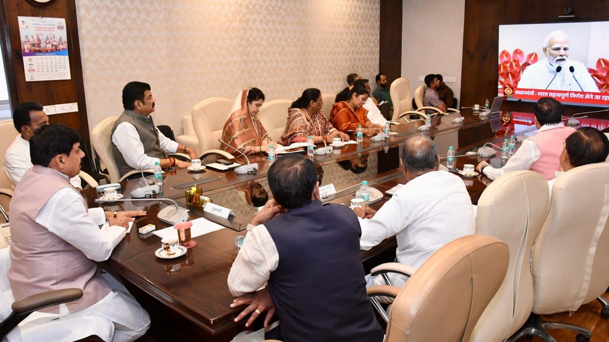 Regarding the Nari Shakti Vandan Act, the CM said all parties should rise above politics and support