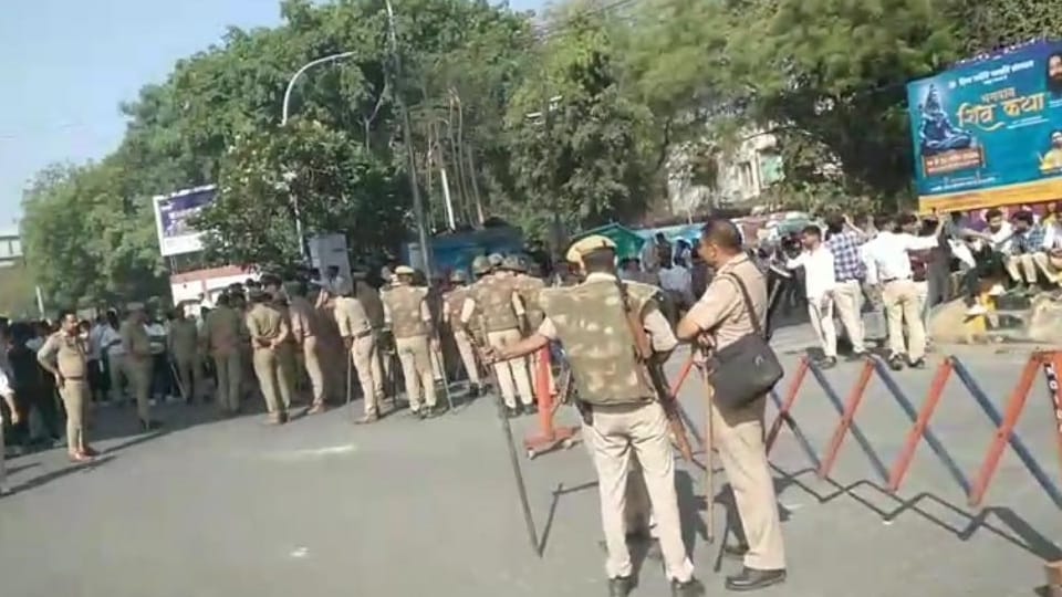 Police Claim Outsiders Attempted to Spread Unrest Seven FIRs Registered Several Detained in Noida Violence