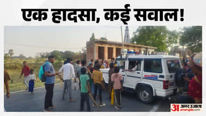 jehanabad police vehicle accident 4 year old girl death road block protest