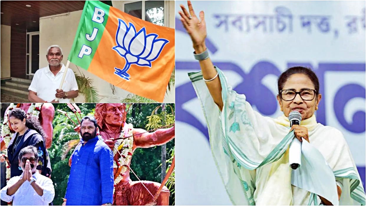 West Bengal Elections 2026: BJP Sets Sights on Tribal Vote Bank Increased Jharkhand Leaders Role TMC Strategy