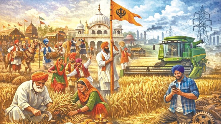 लुप्त होती पंजाब की विरासत: परंपरा से तकनीक तक, बदल रही बैसाखी की पहचान; पहले खेतों में गूंजता था उत्सव