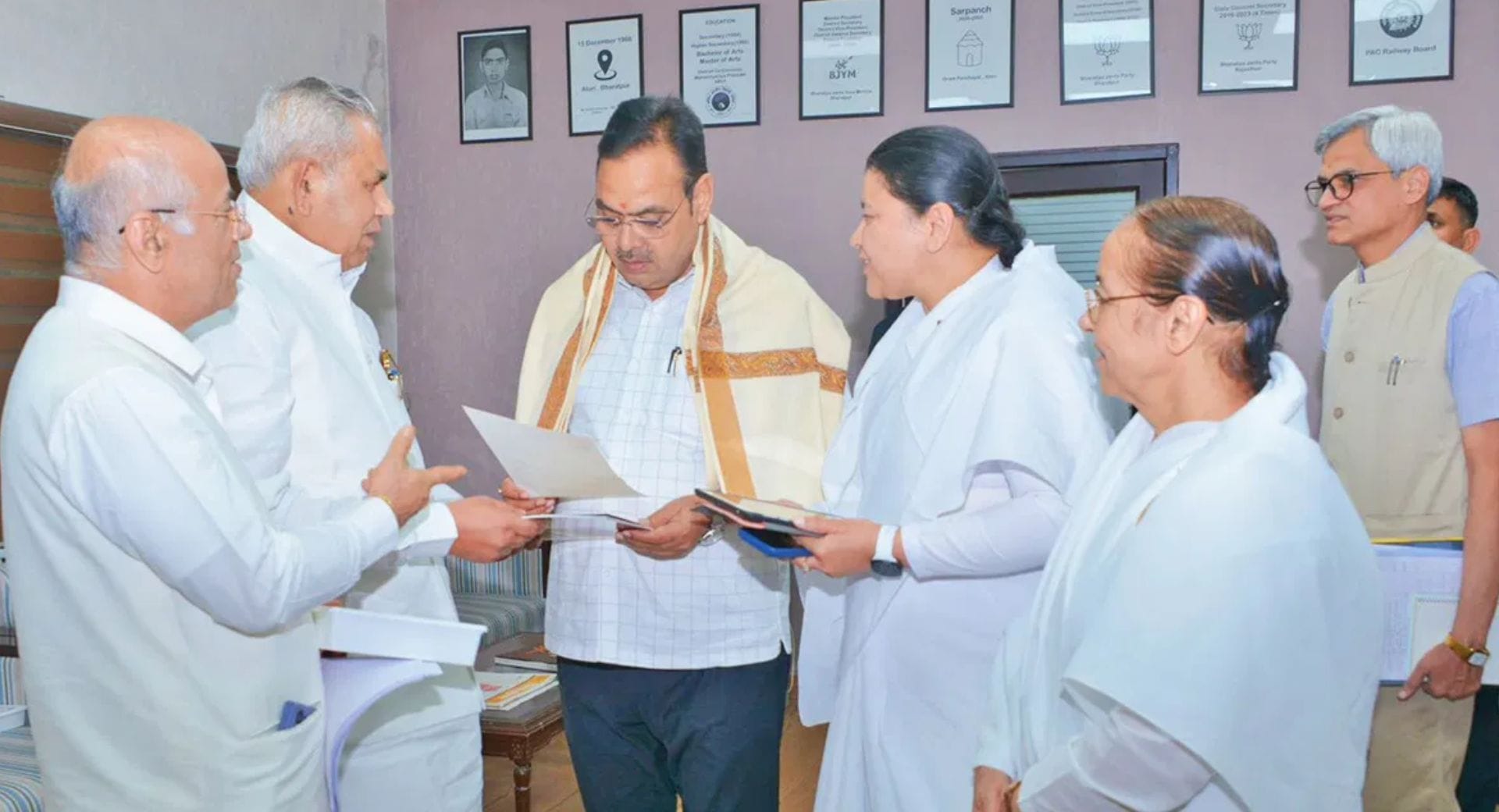 ब्रह्माकुमारी संस्थान के प्रतिनिधिमंडल ने मुख्यमंत्री भजनलाल शर्मा से मुलाकात की