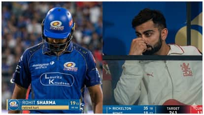 Rohit Sharma Injury Scare & Virat Kohli Ankle Issue Overshadow MI vs RCB Clash