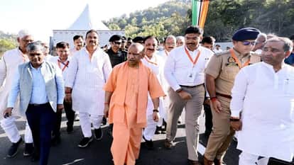 UP: CM Yogi reached Saharanpur, checked preparations for PM's program, will hand over Delhi-Doon Expressway