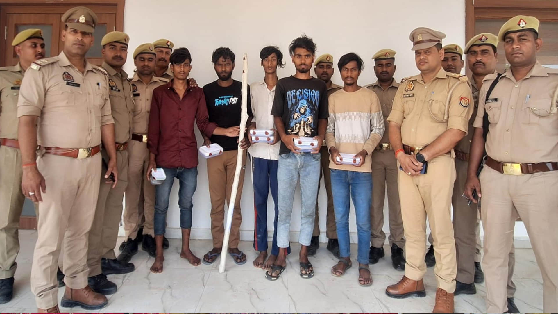 गिरफ्तार हत्यारोपी