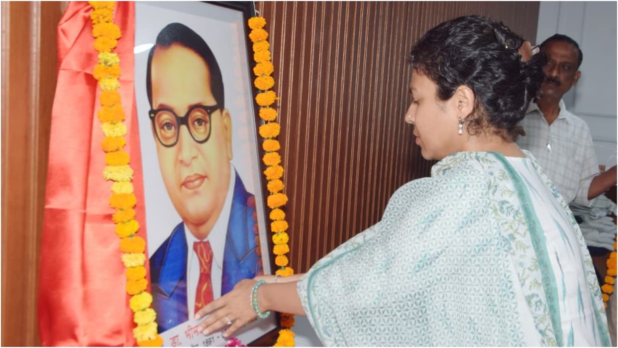 Ambedkar Jayanti celebrated in Lakhimpur Kheri