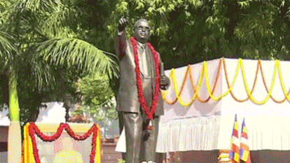 pm modi tribute dr br ambedkar jayanti social justice message President Murmu and other leaders reaction