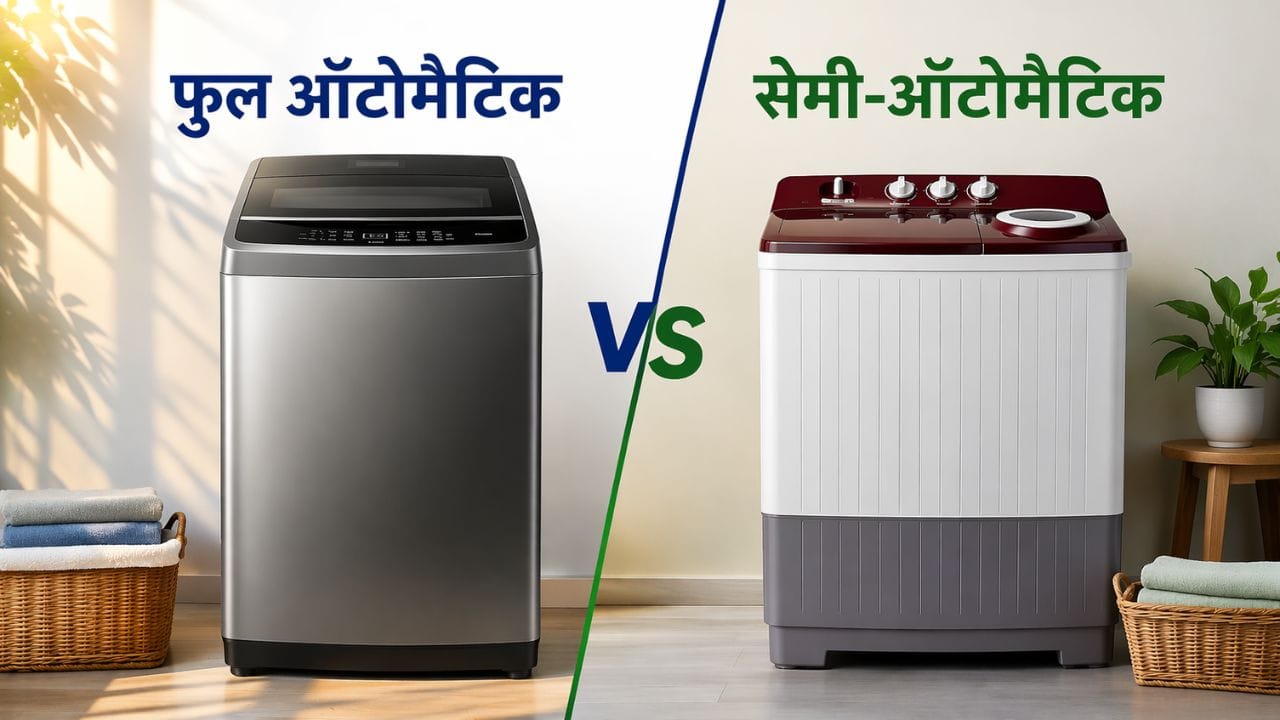 Full Automatic Vs Semi-Automatic: वाशिंग मशीन खरीदने से पहले जान लें कौन है बेहतर, कहीं बाद में पछताना न पड़े! full automatic vs semi automatic washing machine which is better hindi