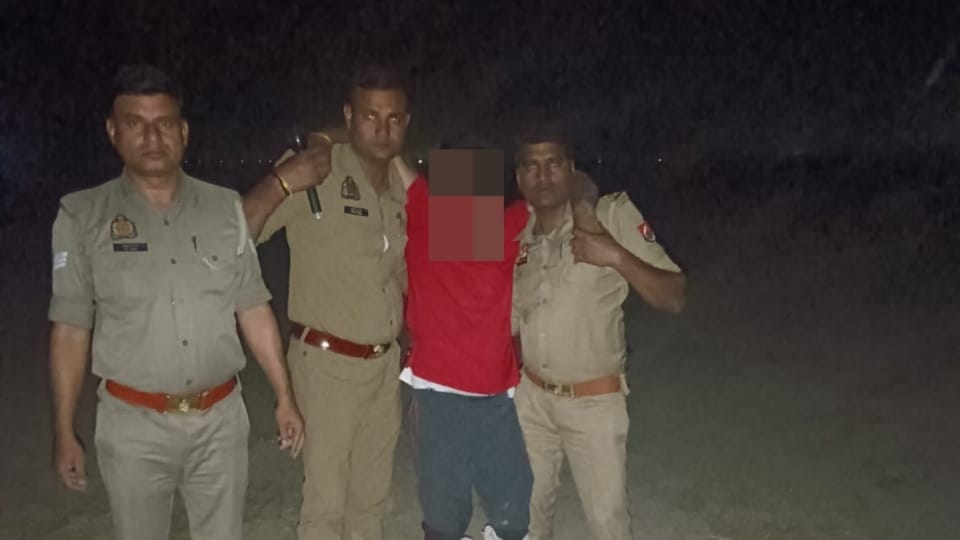 HPCL Plant Double Murder Case Abhay Arrested in Encounter Sustains Bullet Wounds in Both Legs