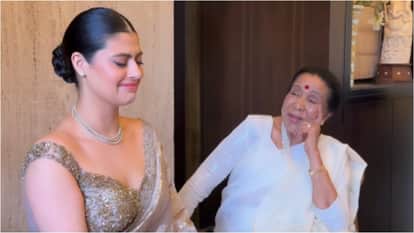 Zanai Bhosle Posts Happy Memories Of Grandmother Asha Bhosle Grooving Says She Would Want Us To Celebrate