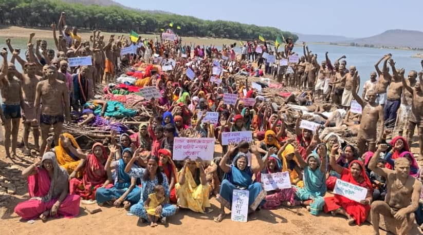 ken-betwa-link-project-protest-chhatarpur-mitti-satyagraha-hunger-strike