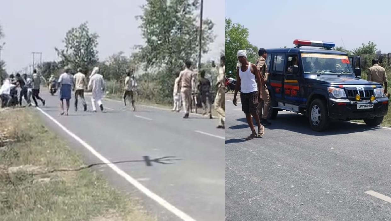 Auraiya Bloody Clash Between Two Factions Over Plot Dispute Three Arrested Search Underway for Others