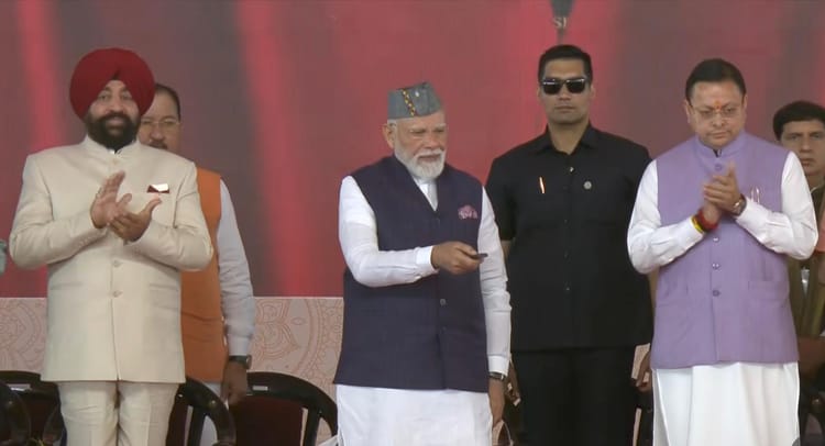 ढाई घंटे में दून से दिल्ली: पीएम ने किया 213 किमी लंबे इकोनॉमिक कॉरिडोर का लोकार्पण; तीन राज्यों को सौगात