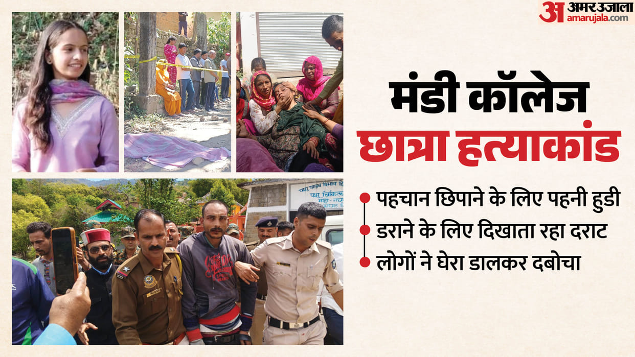 Mandi College Student Murder Case Wore a Hoodie to Conceal Identity Brandished a Sickle to Intimidate