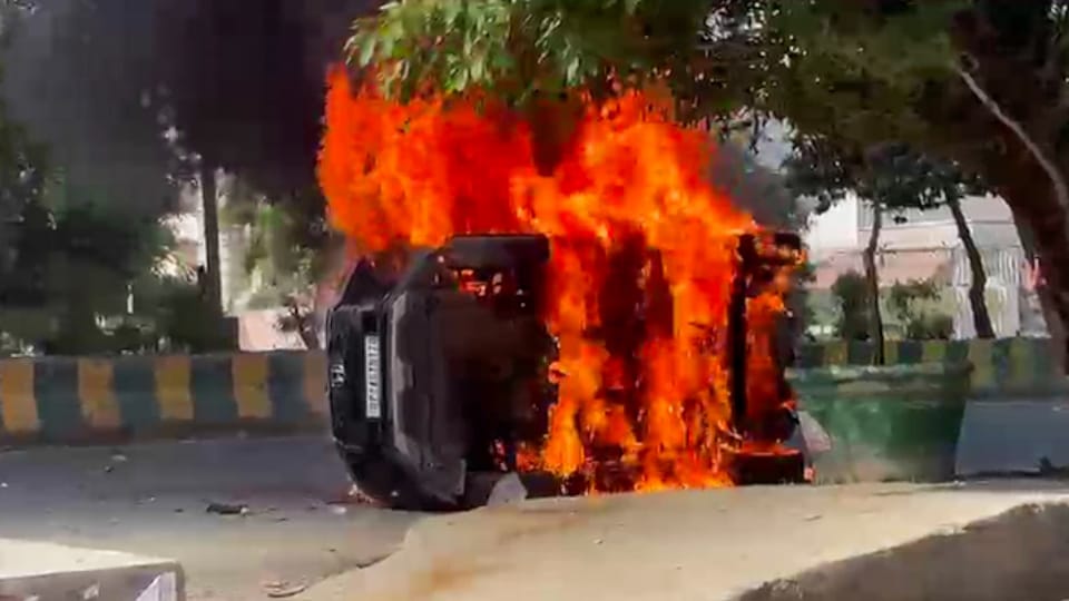 Noida Protest News ATS has initiated an investigation into the Pakistani connection