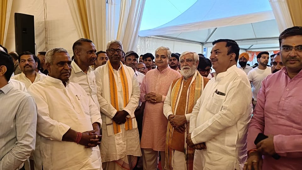 Former Union Minister Ashwini Choubey described Modi as Ram and Nitish as Lakshman