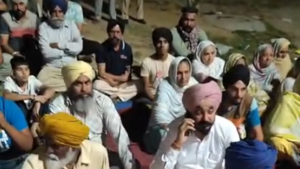 Attack on Sarpanch Son Inside Police Station in ludhiana