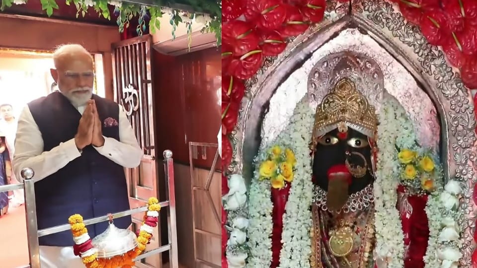 PM Narendra Modi Done Worship in Maa Daat Kali Temple Before Inaugurates Dehradun-Delhi Expressway