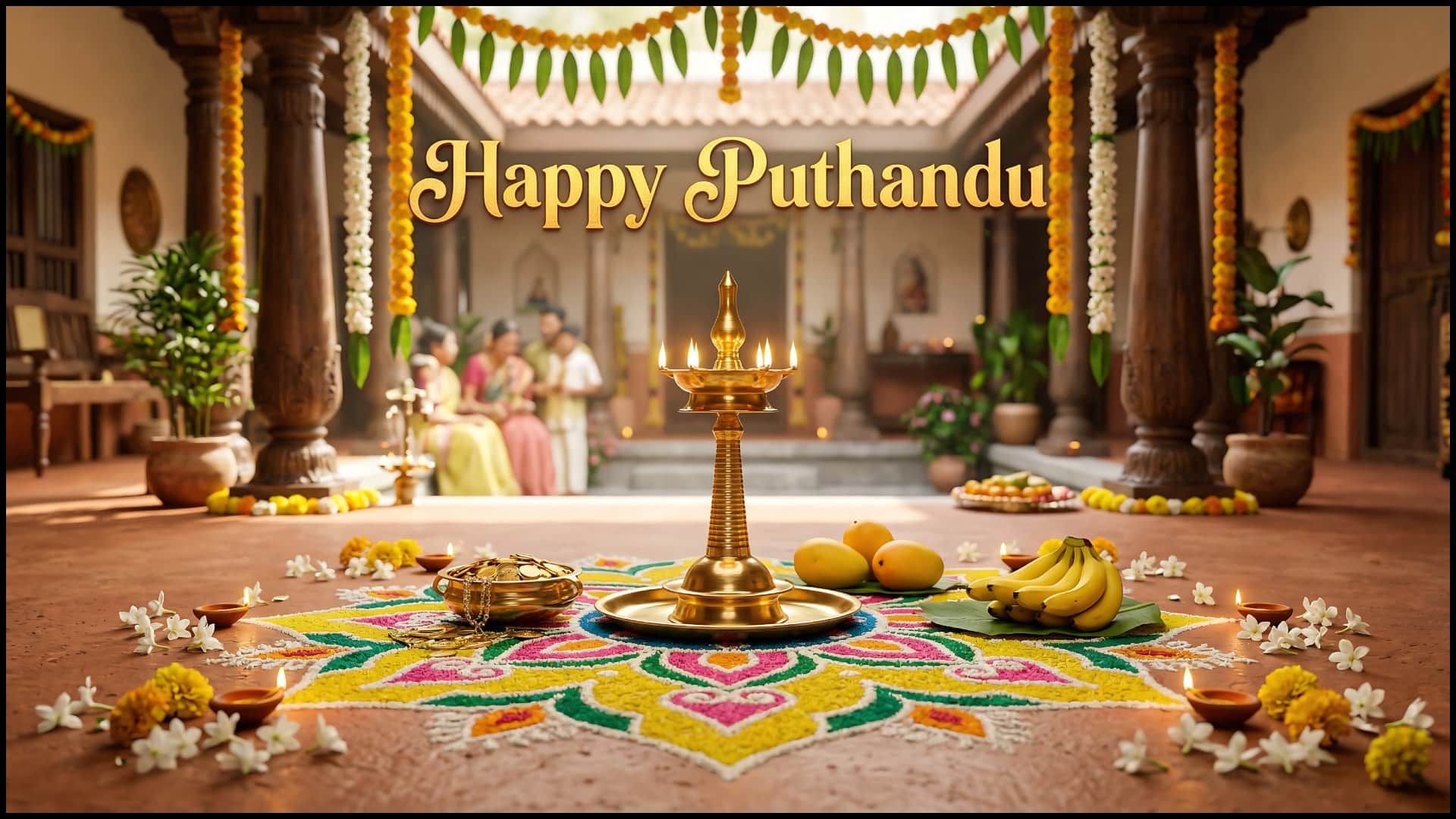 Happy Tamil New Year 2026 Wishes in Hindi Puthandu Kab Hai Date Importance And Celebration