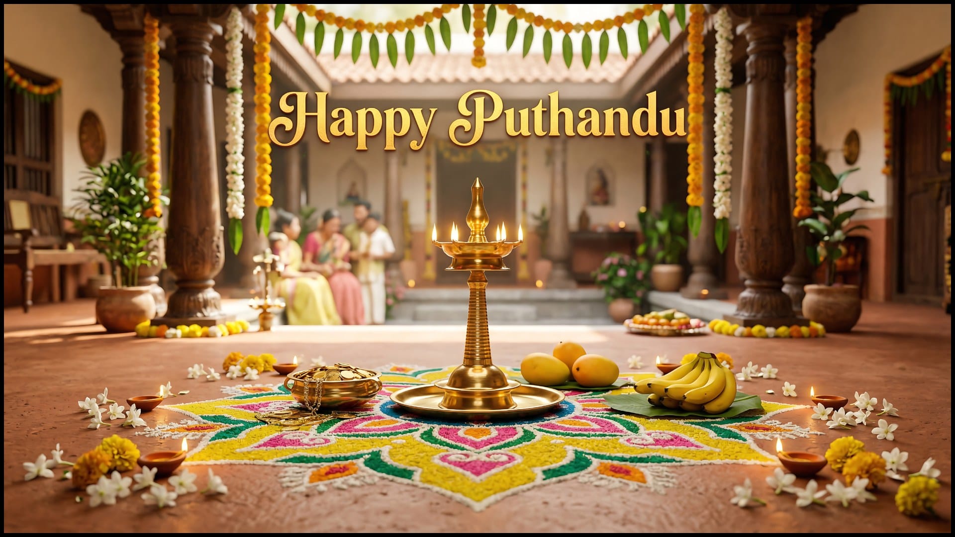 Happy Tamil New Year 2026 Wishes in Hindi Puthandu Kab Hai Date Importance And Celebration