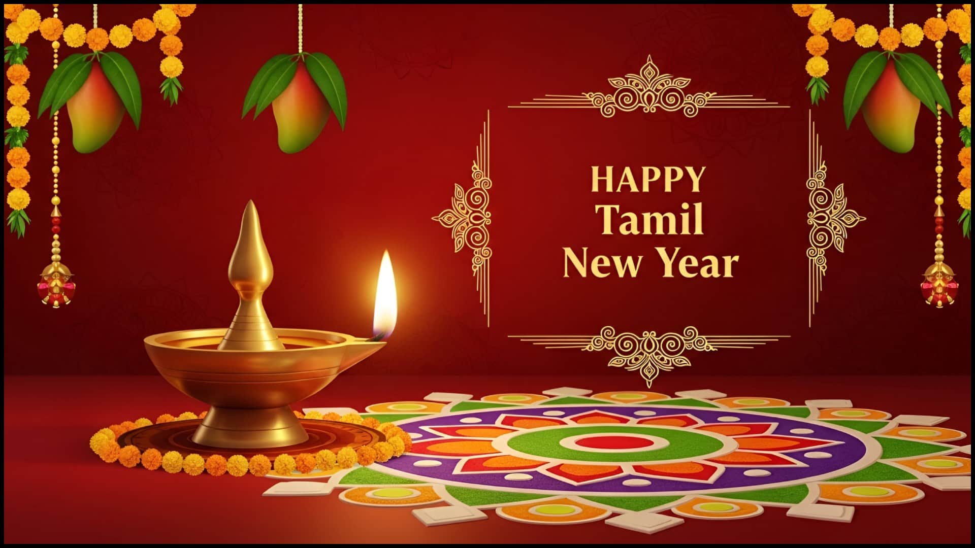 Happy Tamil New Year 2026 Wishes in Hindi Puthandu Kab Hai Date Importance And Celebration