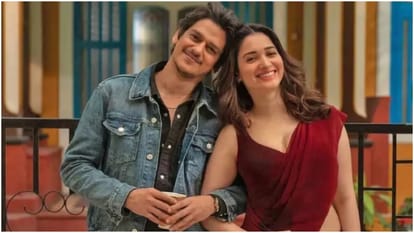 Video Goes Viral Of Vijay Varma Fatima Sana Shaikh And Tamanna Bhatia Spotted Together