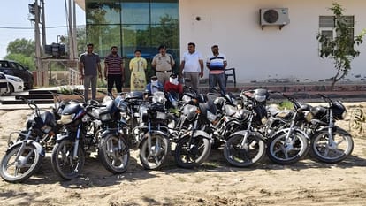 Two accused arrested in bike theft case