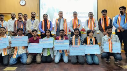 10 Students Awarded Scholarships in Babasaheb Name at BHU Additional Chief Secretary Attends