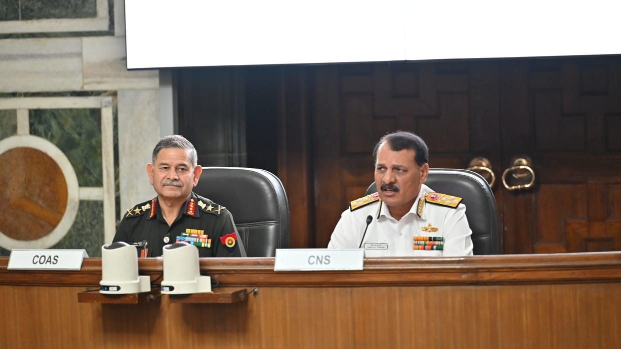 commanders conference indian navy roadmap amid west asia crisis deliberations
