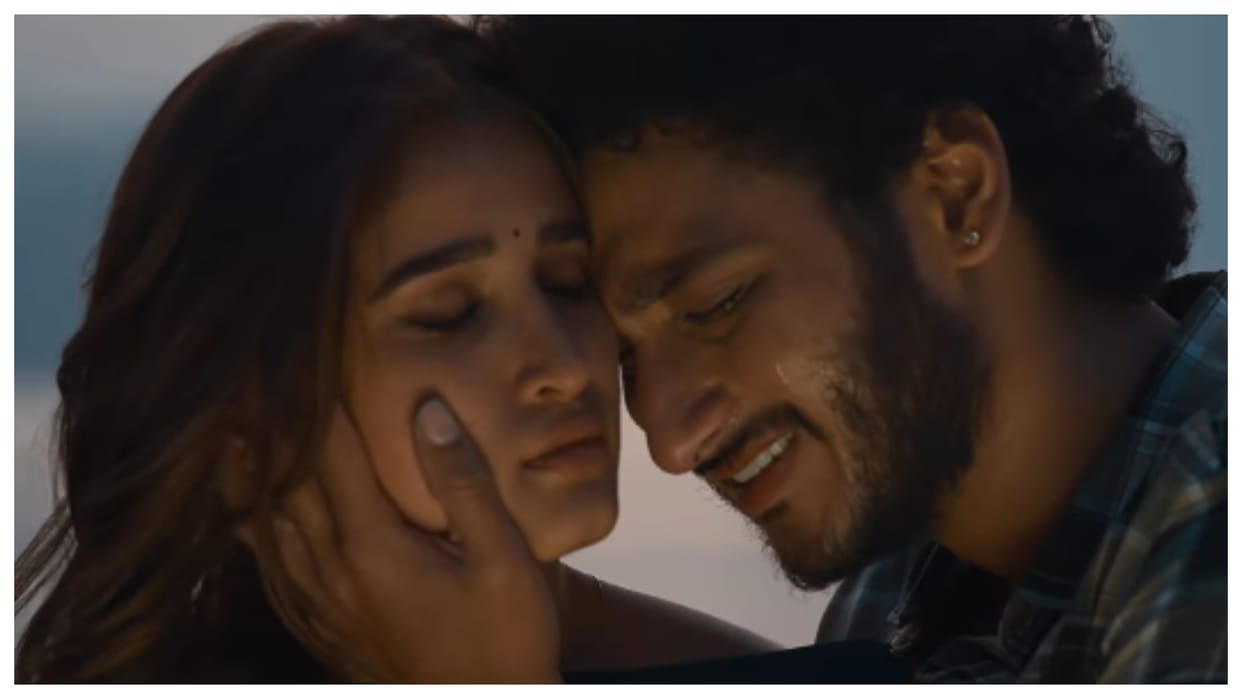 Srinivasa Mangapuram teaser Out Mahesh Babu nephew Jaya Krishna Ghattamaneni with Rasha Thadani Telugu debut
