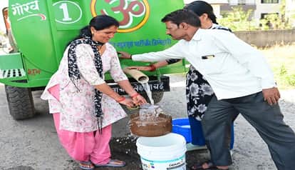 the heat increases in Haldwani, the drinking water crisis also increases