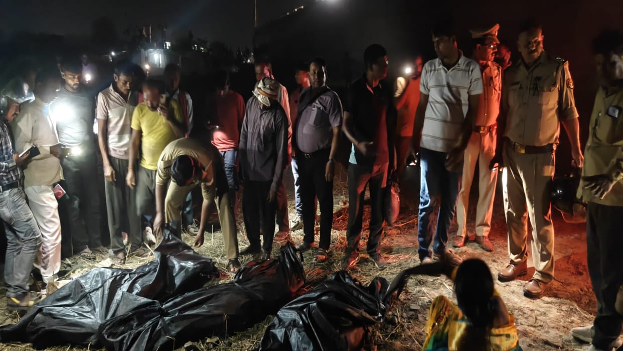 Five people killed after being struck by a train in Prayagraj