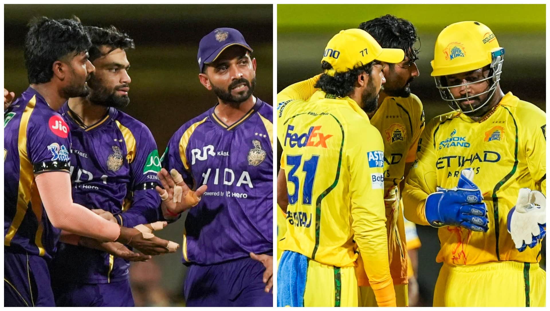 Historic First in IPL 2026: KKR Register Unwanted Record as CSK Achieve Unique Feat after win in chepauk
