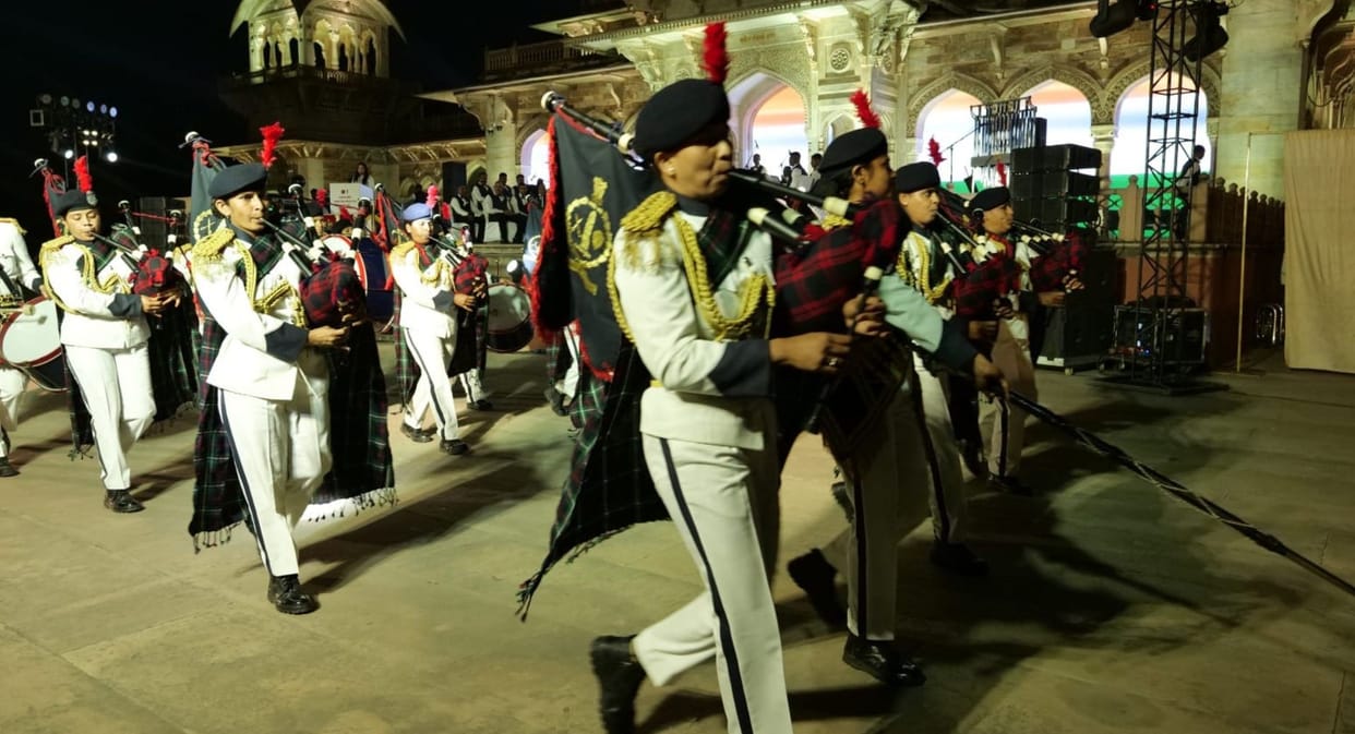 Rajasthan Police Foundation Day Celebration of Patriotism at Albert Hall