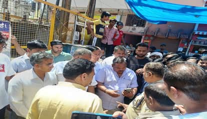 MLA and former MLA clash over installation of Rani Lakshmibai statue