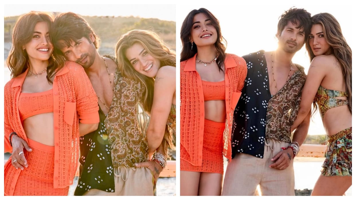 Rashmika Mandanna Shares Adorable Cocktail 2 Caricature Reel Of Shahid Kapoor And Kriti Sanon