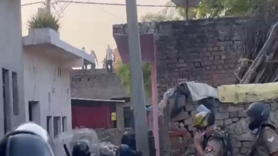 Dispute over this path arose 30 years ago as well Ambedkar Procession Stone-Pelting at Police In Kasganj