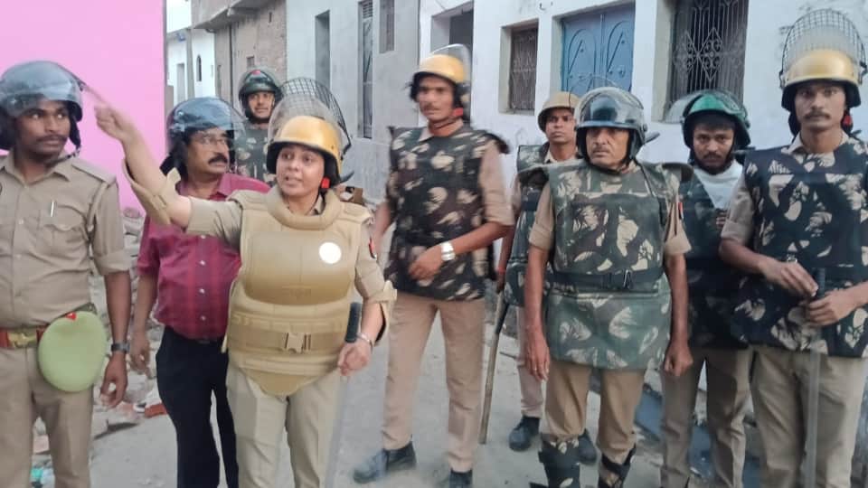 Dispute over this path arose 30 years ago as well Ambedkar Procession Stone-Pelting at Police In Kasganj