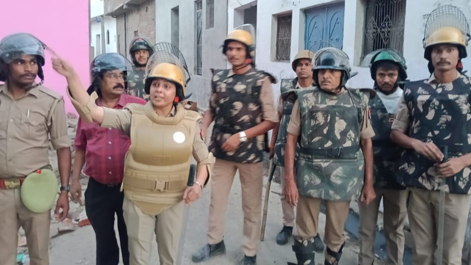 Dispute over this path arose 30 years ago as well Ambedkar Procession Stone-Pelting at Police In Kasganj