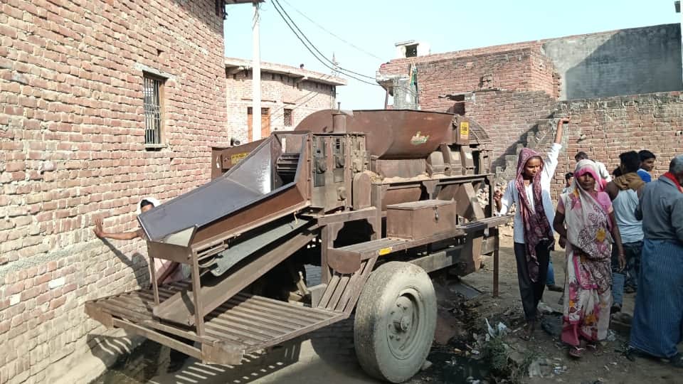 Mischievous Elements Halt Ambedkar Procession Stone-Pelting at Police Unrest Ensues In Kasganj