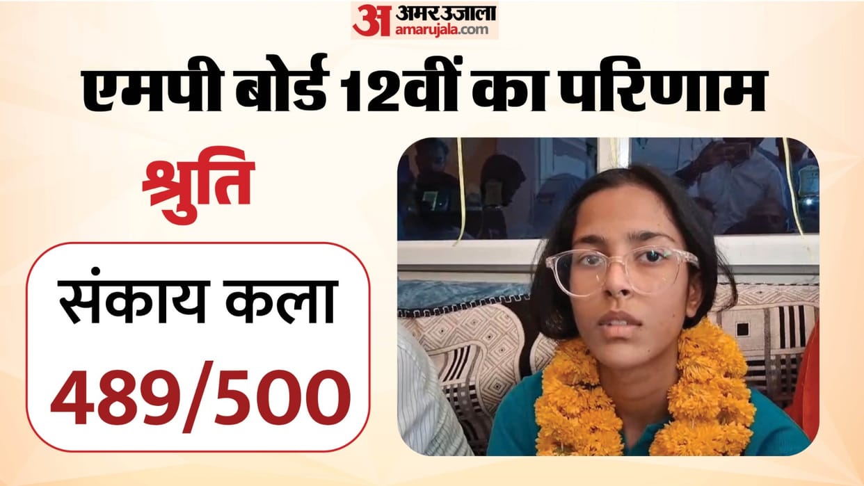 MPBSE MP Board 12th Result 2026 Morena Shruti Tomar Tops Arts Stream Shares Success Secret