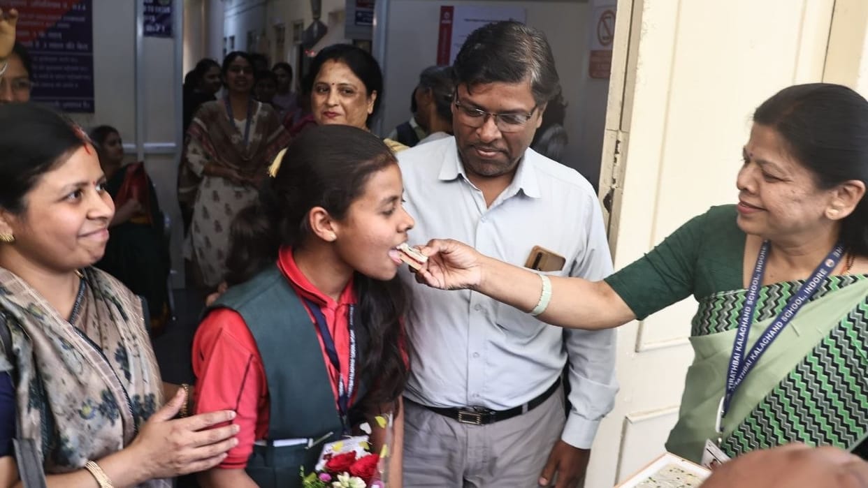 Indore News MP Board 12th Topper Tanvi Kumawat Shares Success Strategy