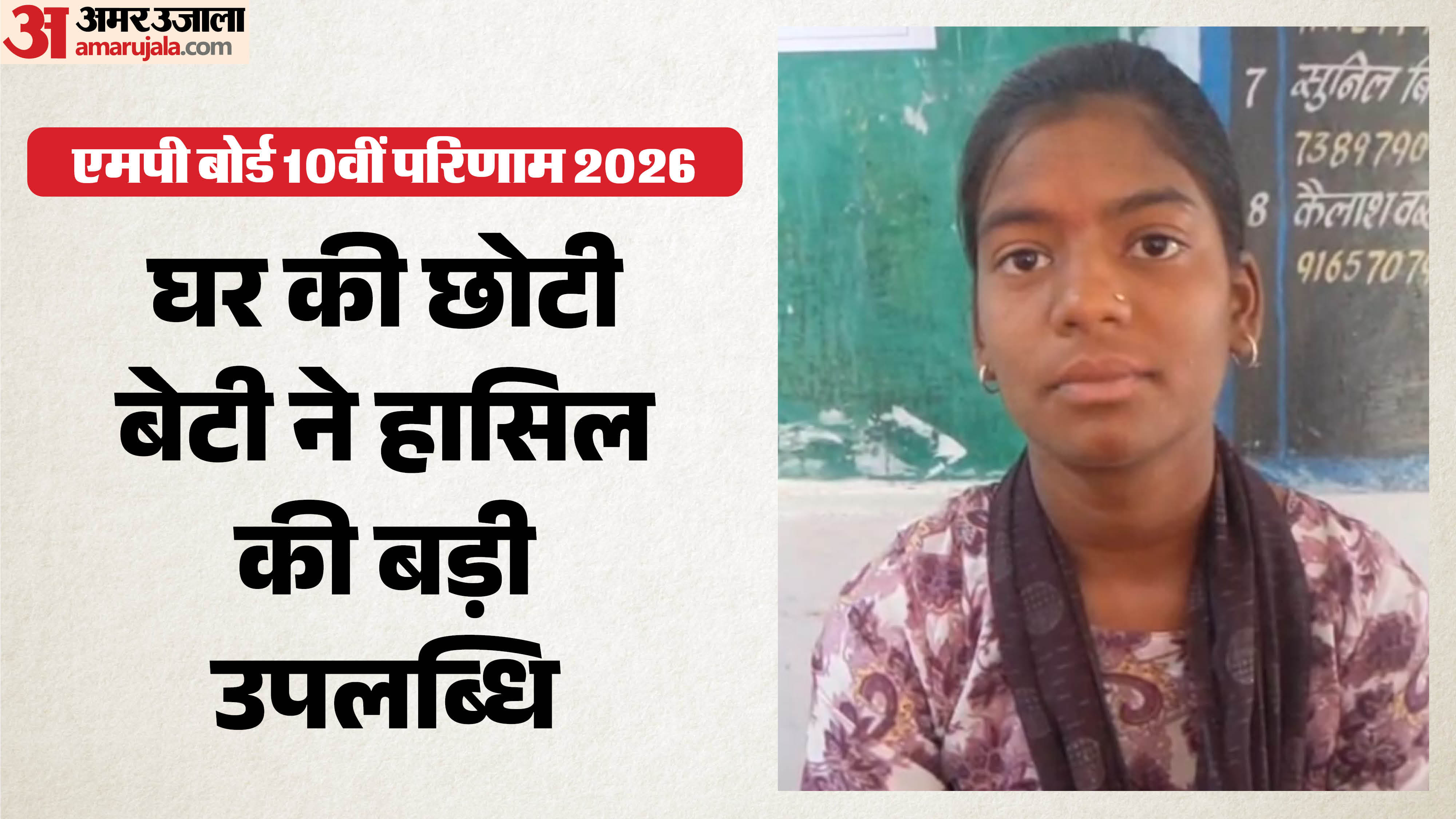 मध्य प्रदेश की सेकेंड टॉपर बनी अक्षरा